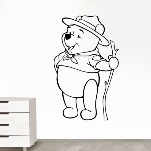 Sticker Winnie l'Ourson