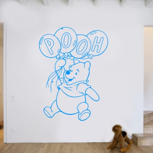 Sticker Winnie l'Ourson