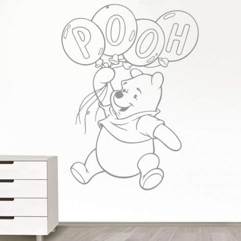 Sticker Winnie l'Ourson