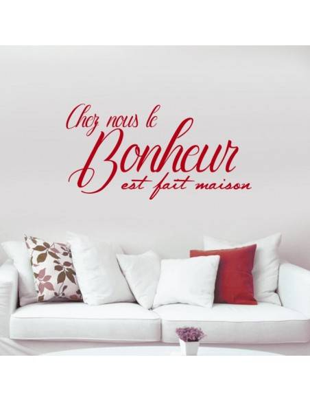 chez nous le bonheur est fait maison