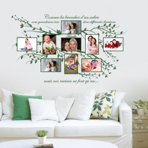 Stickers citation cadres photos