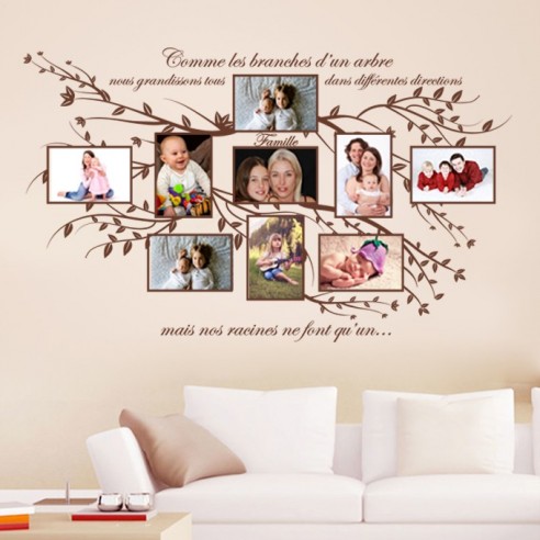 Stickers citation cadres photos