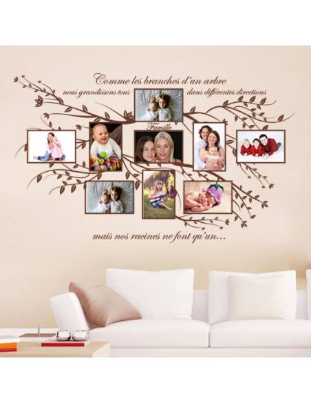 Stickers citation cadres photos