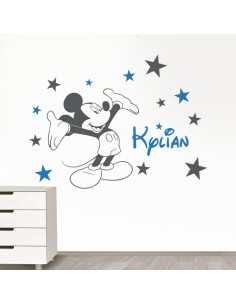 Sticker mickey personnalisé