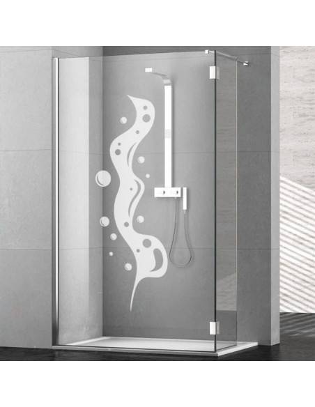 Sticker paroi de douche