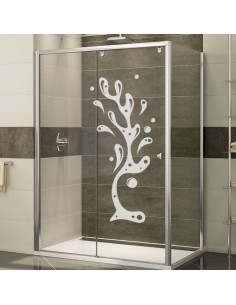 Sticker paroi de douche 2