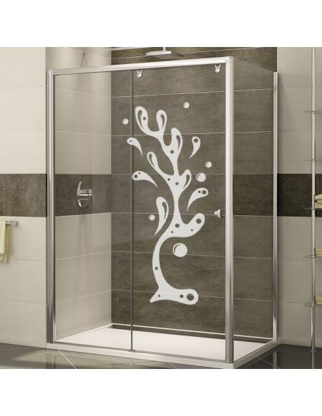 Sticker paroi de douche