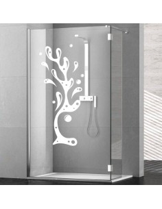 Sticker paroi de douche