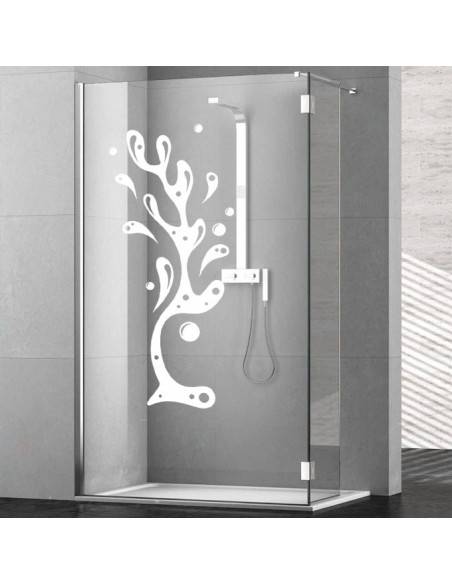 Sticker paroi de douche