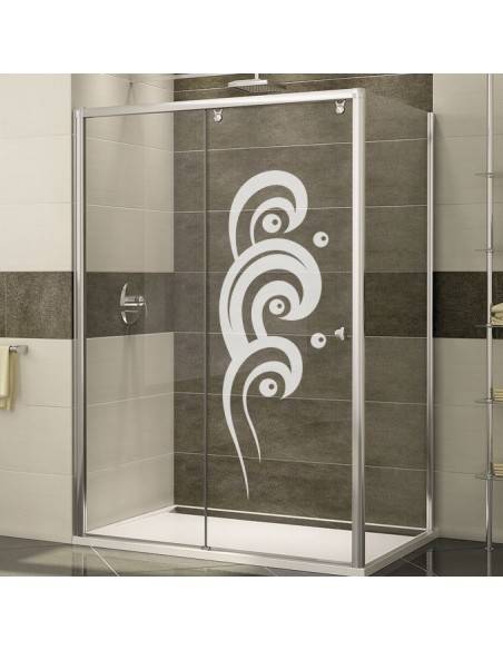 Sticker paroi de douche