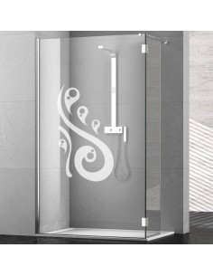 Sticker paroi de douche