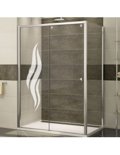 Sticker paroi de douche 2
