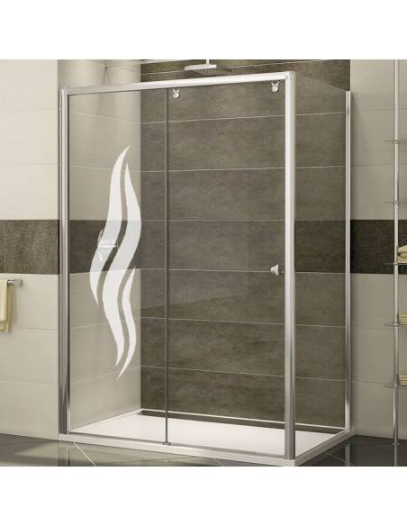 Sticker paroi de douche