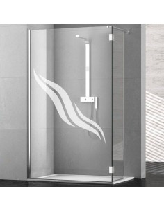 Sticker paroi de douche