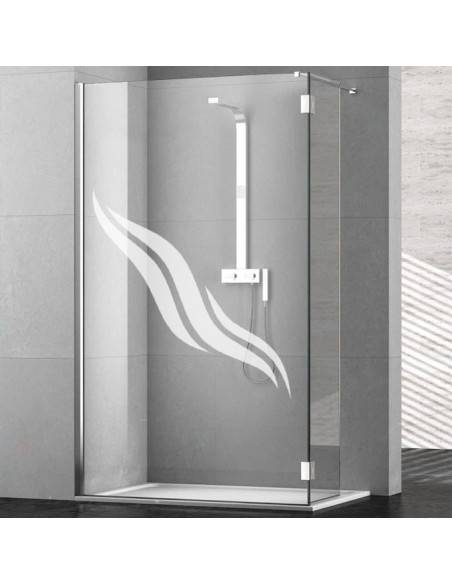 Sticker paroi de douche
