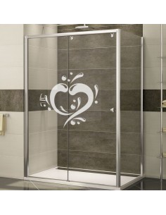 Sticker paroi de douche 2