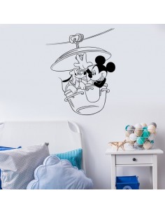 Sticker Mickey et Pluto