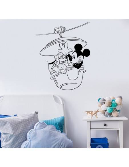 Sticker Mickey et Pluto