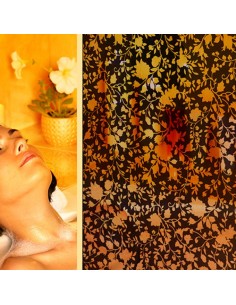 Film décoratif floral vitre 2