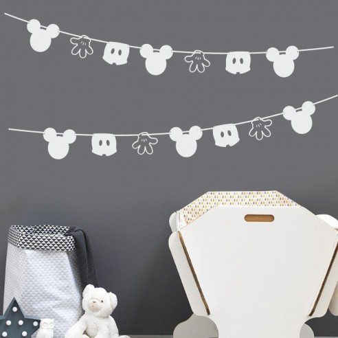 Sticker corde mickey