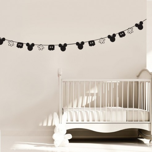 Sticker corde mickey