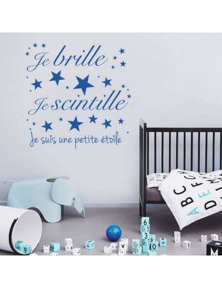 Sticker je brille, je scintille