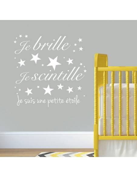 Sticker je brille, je scintille