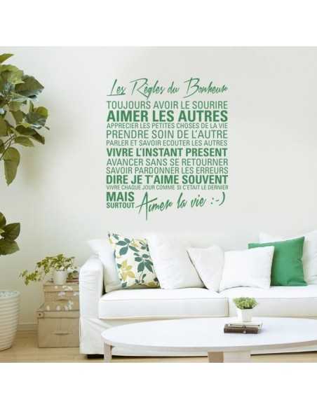 Les règles du bonheur