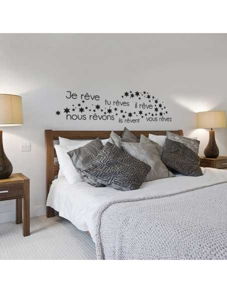 sticker déco je rêves