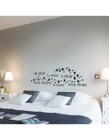 sticker déco je rêves