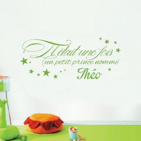 stickers Il était une fois un petit prince