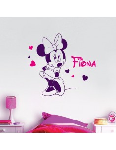 Sticker Minnie personnalisé 2