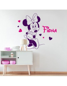 Sticker Minnie personnalisé