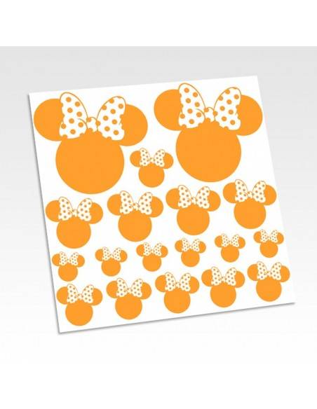 Stickers têtes Minnie