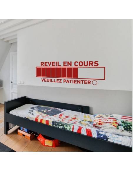 Reveil en cours veuillez patienter