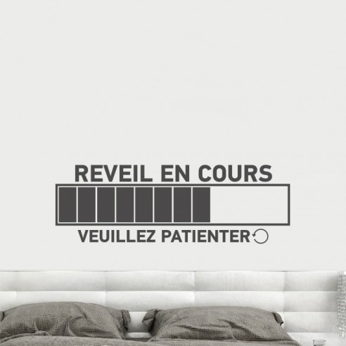 Reveil en cours veuillez patienter