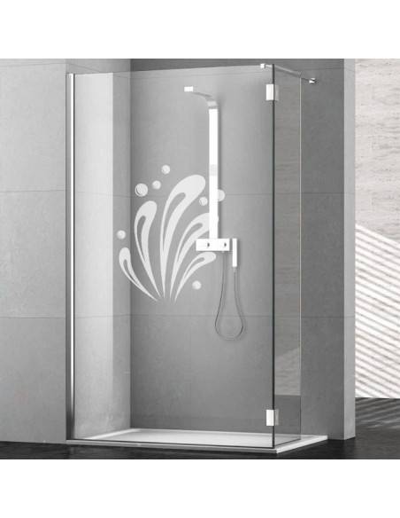Sticker paroi de douche