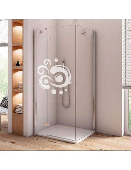 Sticker paroi de douche