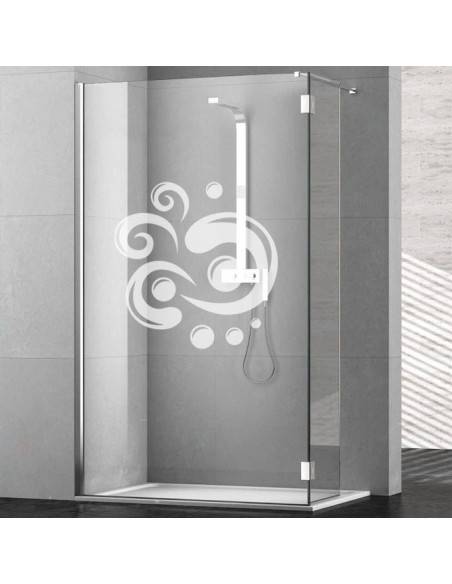 Sticker paroi de douche
