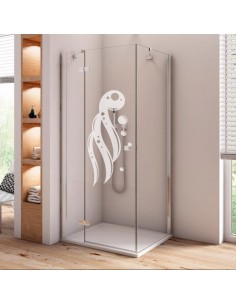 Sticker paroi de douche 2