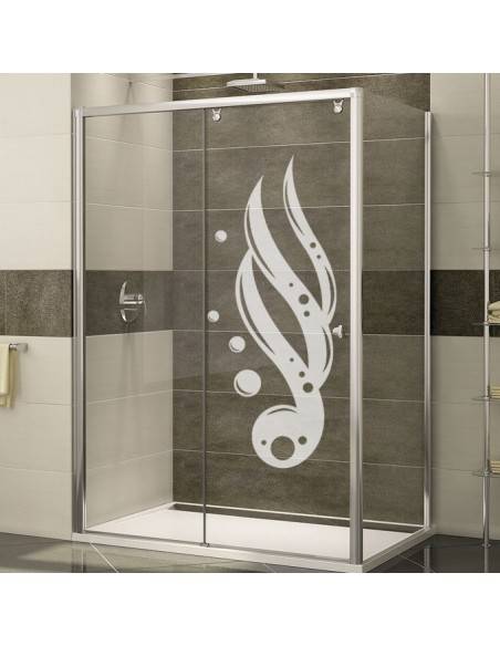 Sticker paroi de douche