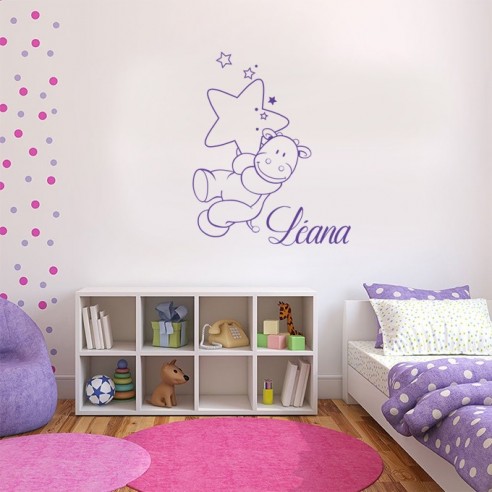 Sticker enfant avec prénom