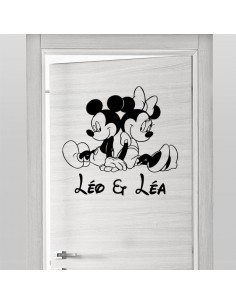 Sticker jumeaux avec prénoms 2