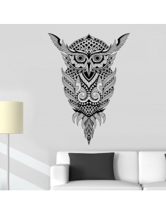 Sticker design hibou