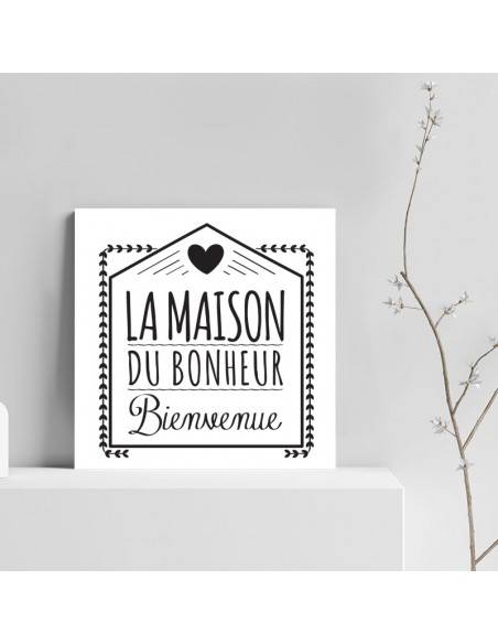 Tableau la maison du bonheur