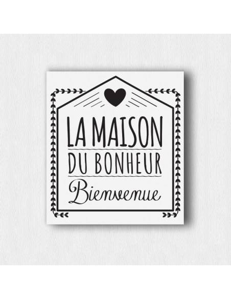 Tableau la maison du bonheur