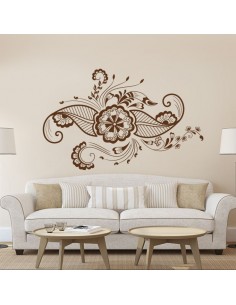 Sticker motif floral