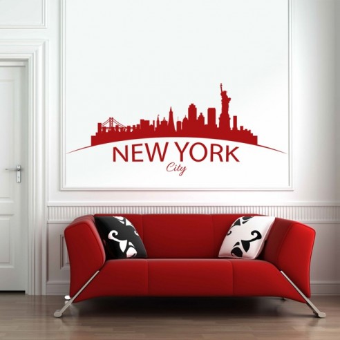 Stickers déco New York NY