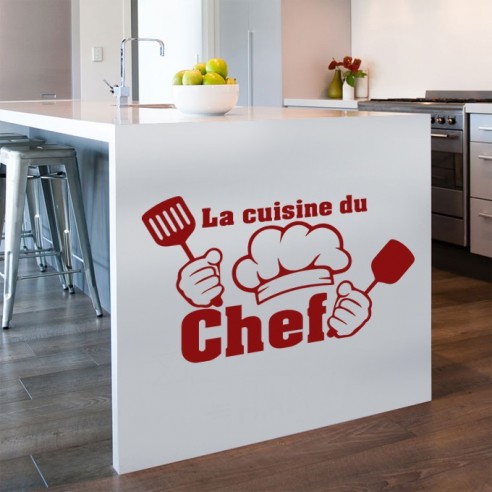 Sticker La cuisine du chef