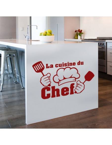 Sticker La cuisine du chef